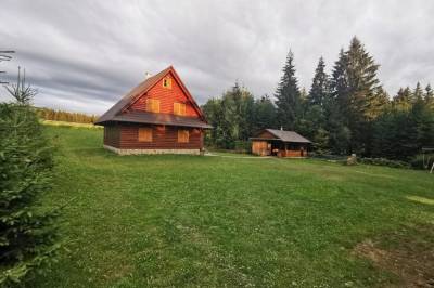 Exteriér ubytovania v obci Mútne, Chata Polianka, Mútne