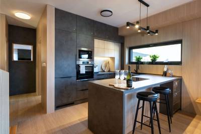 Plne vybavená kuchyňa, Apartmanica Chalet 5B, Donovaly