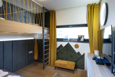 Spálňa, Apartmanica Chalet 5B, Donovaly