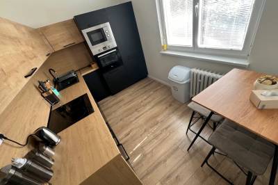 Plne vybavená kuchyňa, Apartmán White Diamond, Nitra