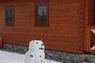 Exteriér ubytovania v Liptovskom Trnovci, Drevenička Vodníček, Liptovský Trnovec