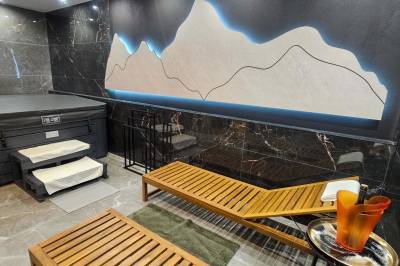 Wellness s vírivkou a ležadlami, Apartmanica Chalet 5A, Donovaly