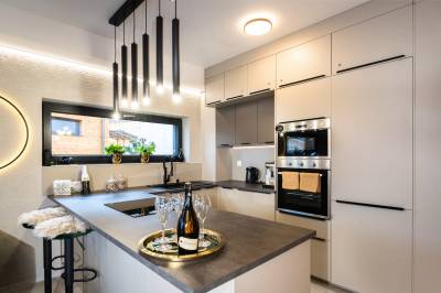 Plne vybavená kuchyňa, Apartmanica Chalet 5A, Donovaly