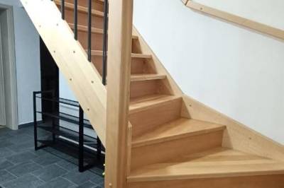 Štvorizbový apartmán - schodisko, SuperChata, Zemplínske Hámre