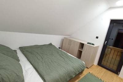 Štvorizbový apartmán - spálňa, SuperChata, Zemplínske Hámre