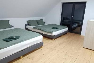Štvorizbový apartmán - spálňa, SuperChata, Zemplínske Hámre