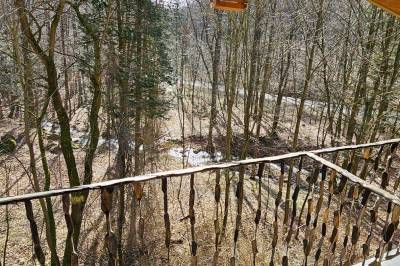 Balkón so sedením, Chalet Robinson, Modra