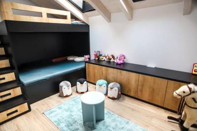 Poschodová posteľ, Chata Andromeda, Oravská Lesná