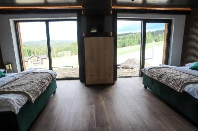4-lôžková spálňa, Chata Andromeda, Oravská Lesná