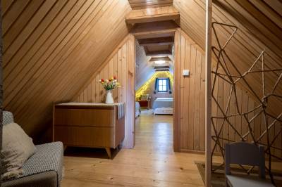 Chodba na poschodí, Drevenica Jurošík, Liptovské Matiašovce