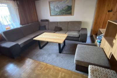 Obývačka s gaučom, Chata Čremošné 105, Čremošné