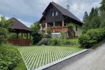 Exteriér ubytovania v obci Čremošné, Chata Čremošné 105, Čremošné