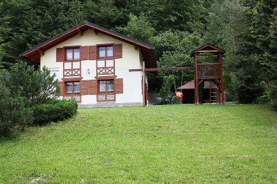 Exteriér ubytovania v obci Bystrá, Chata Dominika, Bystrá