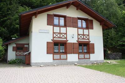 Exteriér ubytovania v obci Bystrá, Chata Dominika, Bystrá