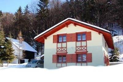 Exteriér ubytovania v obci Bystrá, Chata Dominika, Bystrá