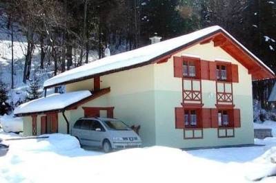 Exteriér ubytovania v obci Bystrá, Chata Dominika, Bystrá