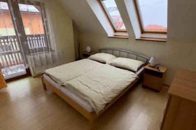 Spálňa, Dovolenkový Dom Lutra Montana Pieniny***, Reľov