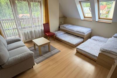 Spálňa, Dovolenkový Dom Lutra Montana Pieniny***, Reľov