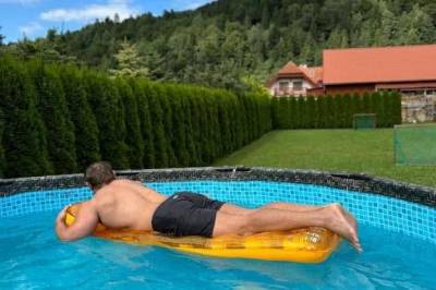 Bazén, Dovolenkový Dom Lutra Montana Pieniny***, Reľov