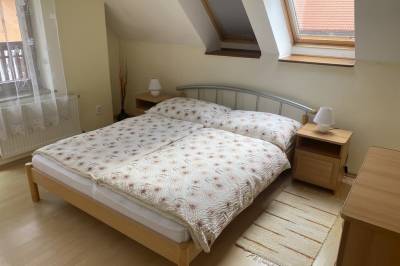 Spálňa, Dovolenkový Dom Lutra Montana Pieniny***, Reľov