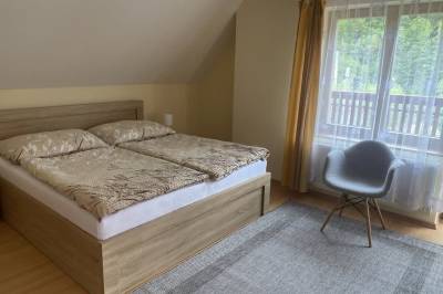 Spálňa, Dovolenkový Dom Lutra Montana Pieniny***, Reľov