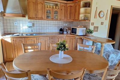 Apartmán 1,2 - kuchyňa, Chata Hradište, Belá - Dulice