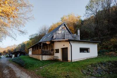 Exteriér ubytovania v obci Horné Hámre, Chata Pekný les, Horné Hámre