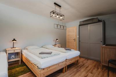 Spálňa, Chata Pekný les, Horné Hámre