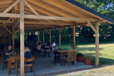 Altánok so sedením, Chata Pekný les, Horné Hámre