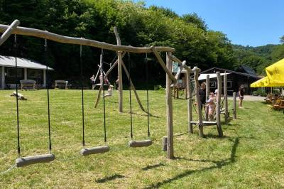 Detské ihrisko, Chata Pekný les, Horné Hámre