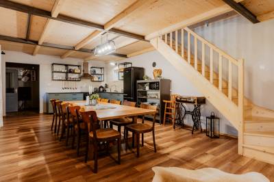 Jedáleň, Chata Pekný les, Horné Hámre