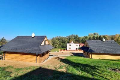 Exteriér ubytovania v obci Korytárky, Chatky Korytárky, Korytárky