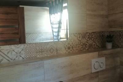 Vybavenie kúpeľne, Chatky Korytárky, Korytárky