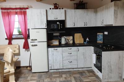 Plne vybavená kuchyňa, Chatky Korytárky, Korytárky