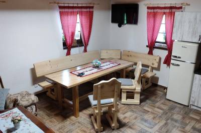 Jedáleň, Chatky Korytárky, Korytárky