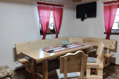 Jedáleň, Chatky Korytárky, Korytárky