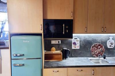 Plne vybavená kuchyňa, Chatky Korytárky, Korytárky