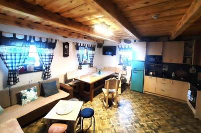 Plne vybavená kuchyňa s jedálňou, Chatky Korytárky, Korytárky