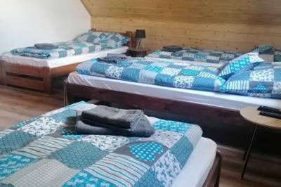 Spálňa, Chatky Korytárky, Korytárky