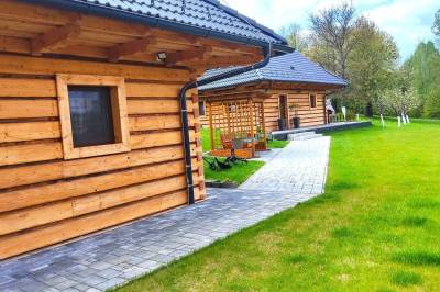 Exteriér ubytovania v obci Korytárky, Chatky Korytárky, Korytárky