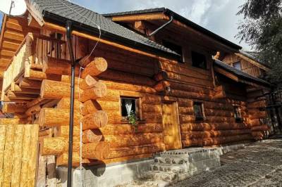 Exteriér ubytovania v obci Kostolná Ves, Kanadský zrub, Kostolná Ves