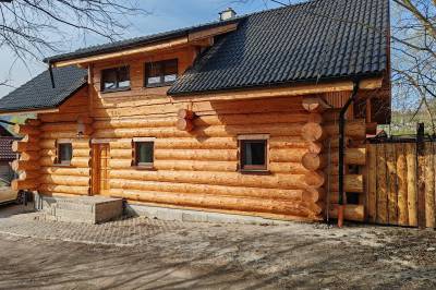 Exteriér ubytovania v obci Kostolná Ves, Kanadský zrub, Kostolná Ves