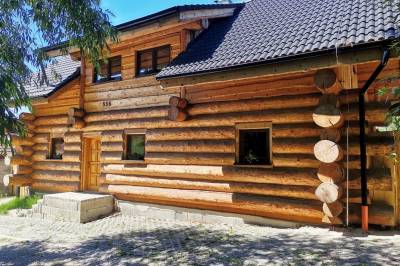 Exteriér ubytovania v obci Kostolná Ves, Kanadský zrub, Kostolná Ves