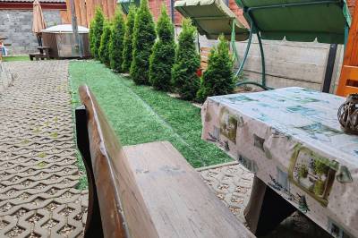 Altánok so sedením, Kanadský zrub, Kostolná Ves