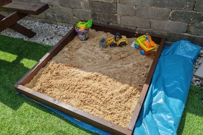 Pieskovisko, Kanadský zrub, Kostolná Ves