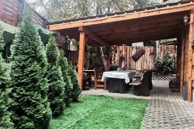 Altánok s kaďou a vírivkou, Kanadský zrub, Kostolná Ves