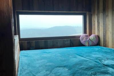 Spálňa na poschodí, Chata Dorotka na sosne, Nová Ľubovňa