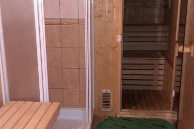 Sauna a sprchovací kút, Dom pod Tatrami, Šuňava