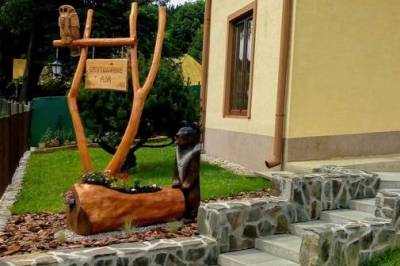 Exteriér ubytovania v Čiernom Balogu, Chalupa Aja, Čierny Balog