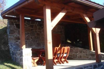 Altánok so sedením, Chalupa Aja, Čierny Balog